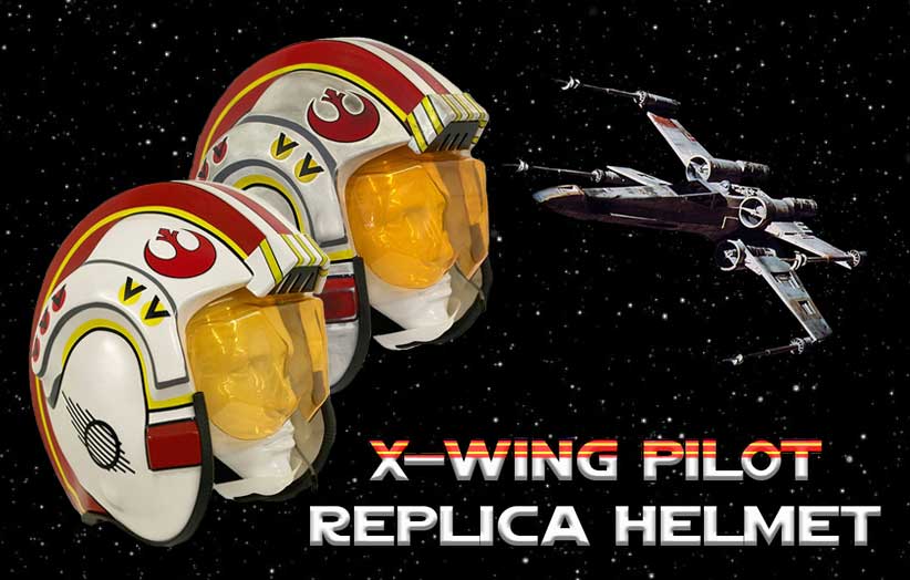 STAR WARS Costumes and Toys New XWing Pilot Helmets from